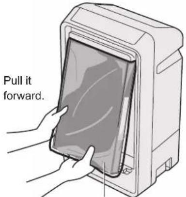 Pull it forward.