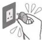 PANASONIC F-VXL40M - To prevent accidents such as fires and electric shocks - 3