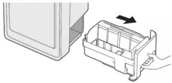PANASONIC F-VXL40M - Remove the tray, fill it with water, and install it back. - 1