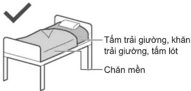 Tấm trải giường, khăn trải giường, tấm lót Chăn mèn