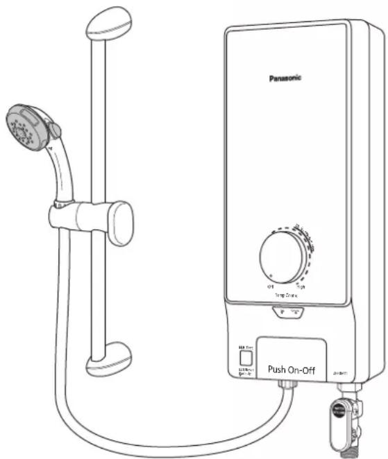 PANASONIC DH-3MS1 - 电热花洒器 - 1