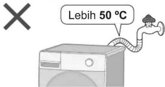 Lebih 50 °C