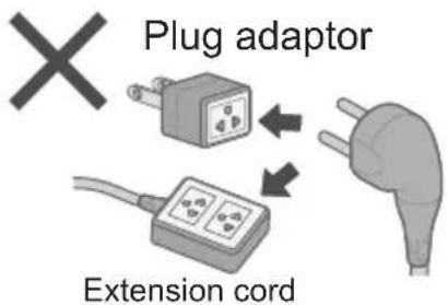 Plug adaptor Extension cord