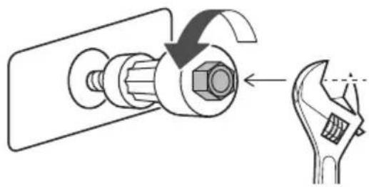 PANASONIC NA-V10FX2 - Removing the anchor bolts - 2