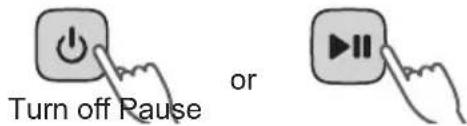 Turn off Pause or