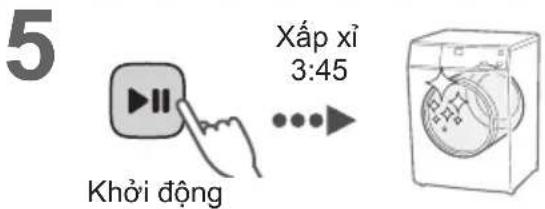 5 Xấp xỉ 3:45 Khời động