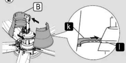 B k l