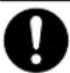 PANASONIC F-M15GW - WARNING - 2