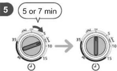 5 or 7 min 35 10 4 15 → 35 10 4 15