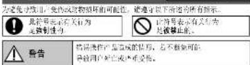 PANASONIC F-MU50Y - 务必遵循以下指示 - 1