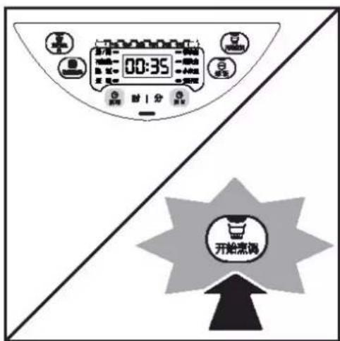 00:35 开始烹调