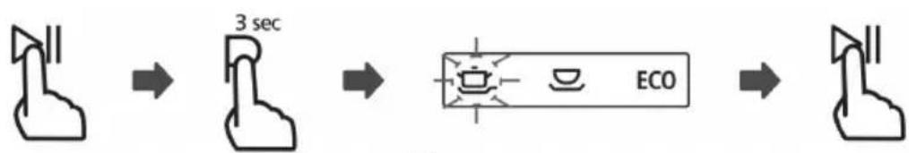 Scandomestic DWB1444WD - Changing the program mid-cycle - 1