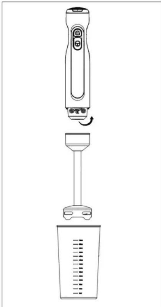 Gastronoma 18210002 - USE AS A STICK BLENDER - 1