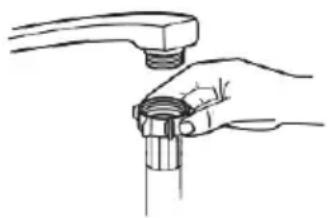Scandomestic DWF1444WD - Cold water connection - 1
