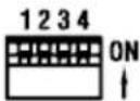 AMX SDX-514M-DX - CONFIG DIP Switch - 1