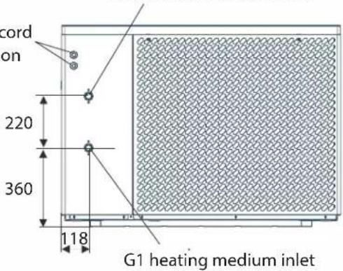KOSPEL HPM2.C-16 - Outdoor module with one HPM02-12 fan - 4