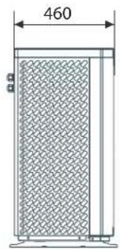 KOSPEL HPM2.C-16 - Outdoor module with one HPM02-12 fan - 2
