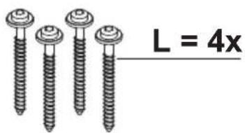 L = 4x