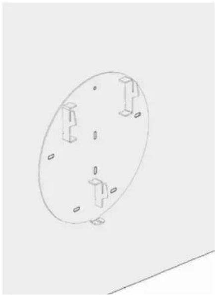 ADURO B3 - Wall-mounting the stove - 1
