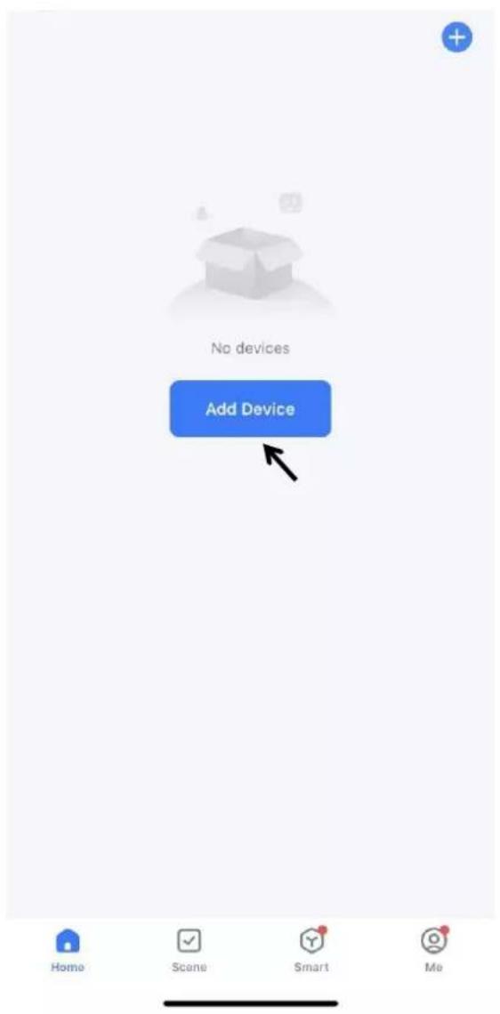 No devices Add Device Home Scene Smart Me
