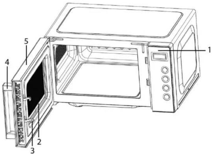Exquisit MW7020-F-030DI - Bezeichnung - 2