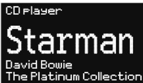 CD Player Starman David Bowie The Platinum Collection
