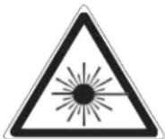 Newland FM550 - Laser Safety Warning - 1