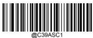 Newland FM550 - Enable/Disable Code 39 Full ASCII - 2