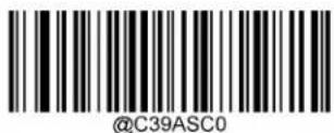 Newland FM550 - Enable/Disable Code 39 Full ASCII - 1