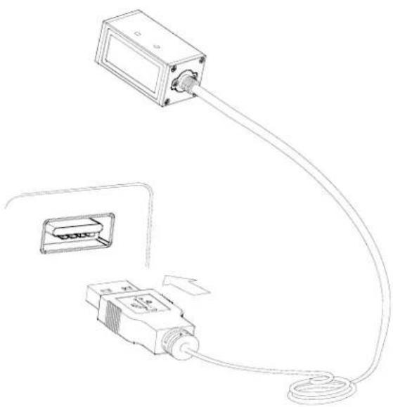 Newland FM550 - Connect the Scanner to the Host - 1