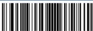Newland FM550 - Set the custom suffix to "CODE" (HEX: 0x43/0x4F/0x44/0x45): - 1