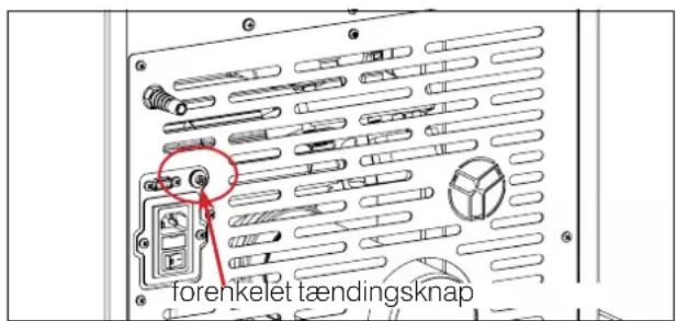 forenkelet tændingsknap
