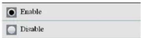Enable Disable