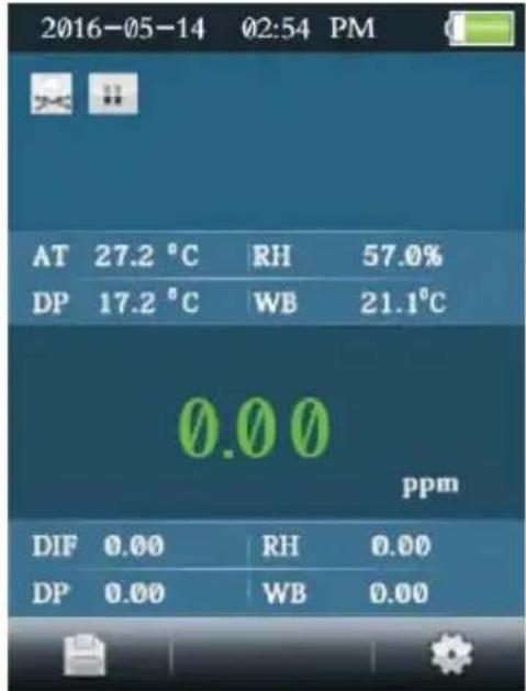 2016-05-14 02:54 PM AT 27.2 °C RH 57.0% DP 17.2 °C WB 21.1°C 0.00 ppm DIF 0.00 RH 0.00 DP 0.00 WB 0.00