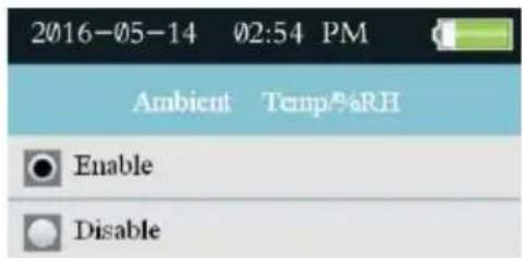 2016-05-14 02:54 PM Ambient Temp/%RH Enable Disable