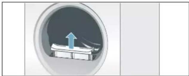 BOSCH WTH85V8PSN - Rensning af fnugfilter - 1