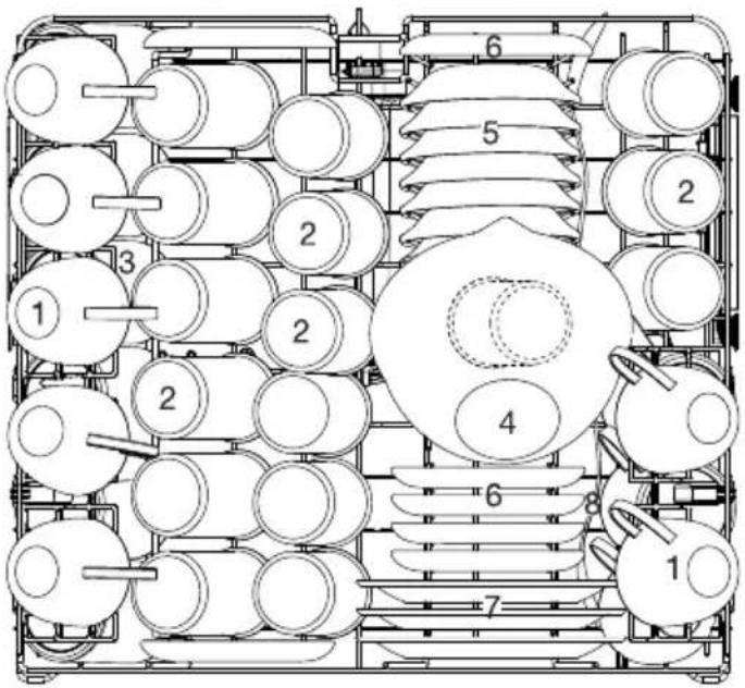 Technical diagram of a mechanical or electrical component with numbered parts, likely for assembly or manufacturing purposes.