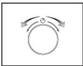 Simple circular diagram with arrows indicating rotation or direction (no text or symbols).