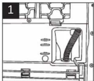 GRUNDIG GTN38257GC - Tilkobling av avløpsslang - 1