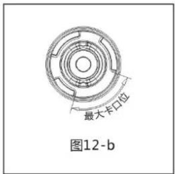 最大卡口位 图12-b