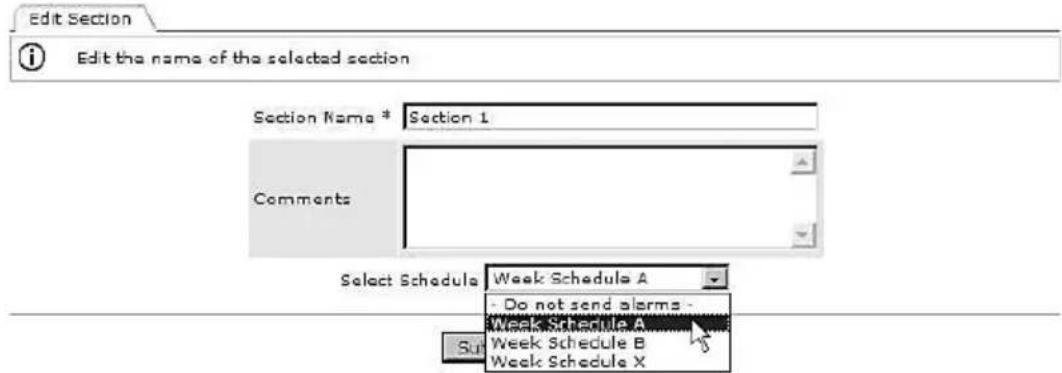 Grundfos CIM 060 - A Week Schedule is not active until it has been assigned to a Section. - 2