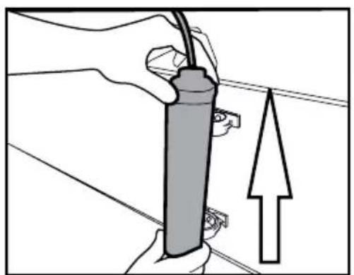 GRUNDIG GSBS13320FX - 3.9.1.Fixing external filter on the wall (Optional) - 5