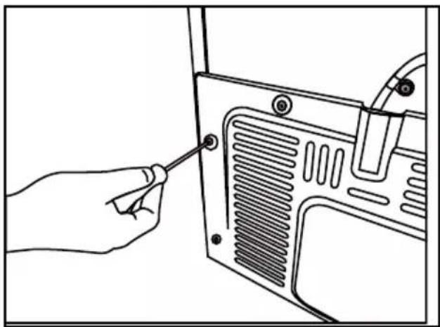 GRUNDIG GSBS13320FX - Muovikiilojen kiinnittäminen - 2