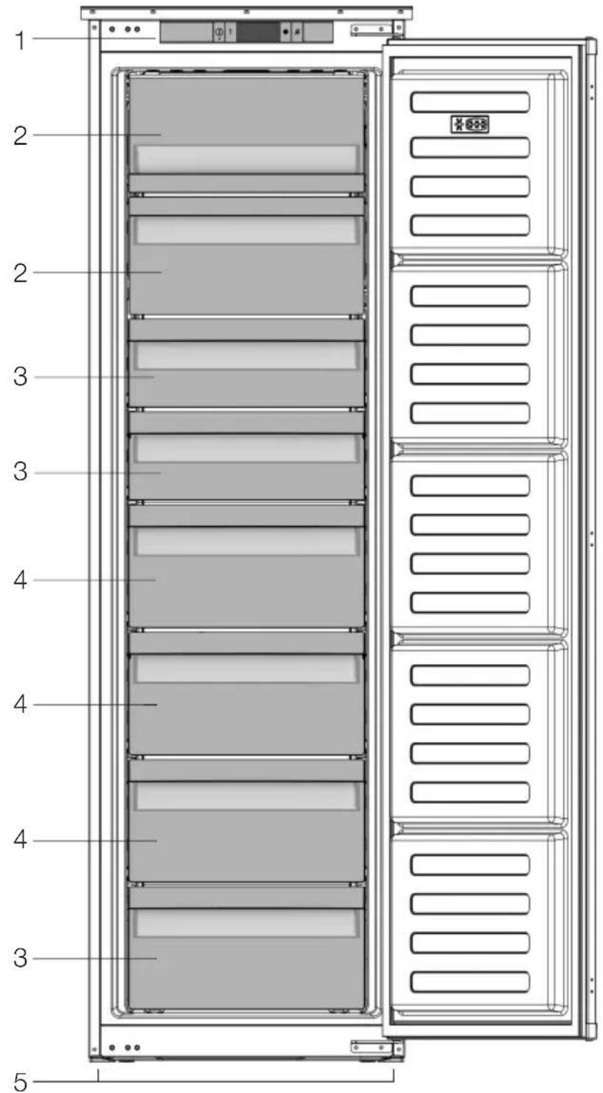 GRUNDIG GFNI22610 - Fryseren - 1