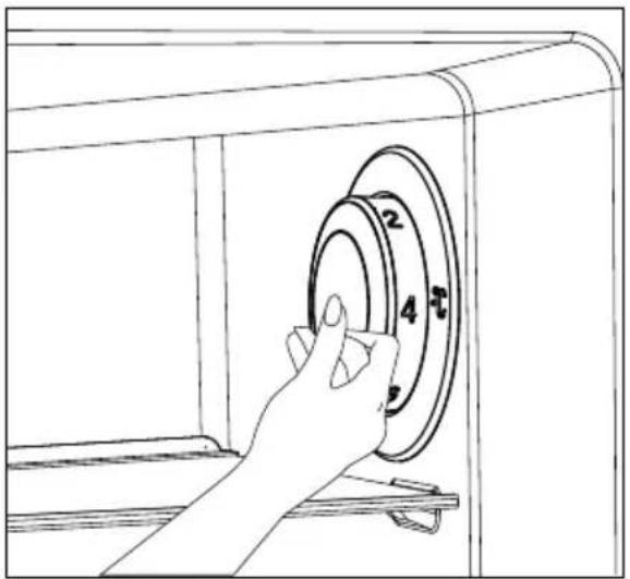 GRUNDIG GKN17928FW - Temperature setting button - 1