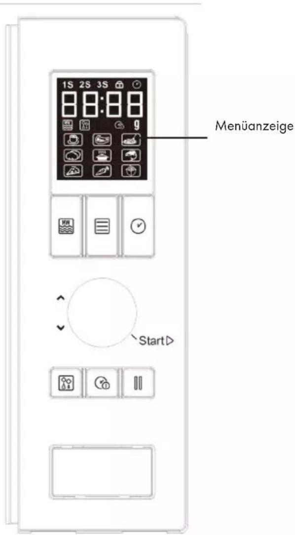 1S 2S 3S Menüanzeige StartD