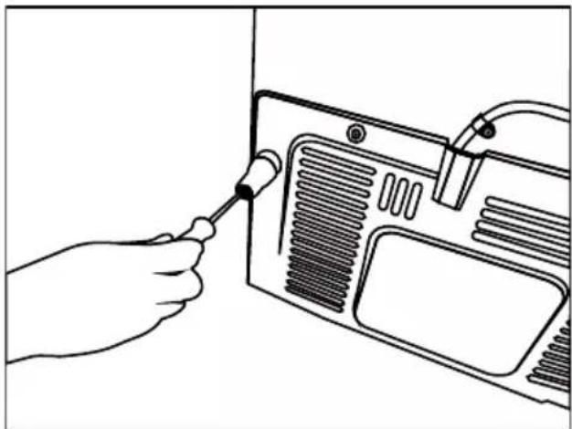 GRUNDIG GSBS13320FGB - Fästning av plastkilar - 2