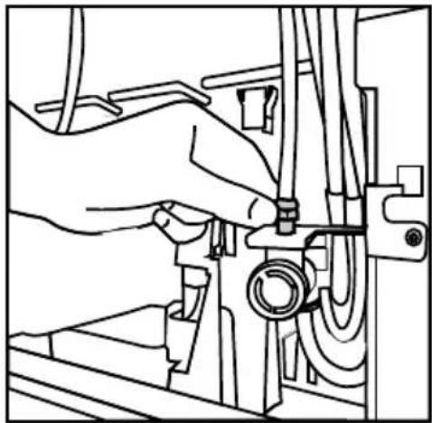 GRUNDIG GSBS13320FGB - För att ansluta vattenslangen till produkten, följ instruktionerna nedan. - 3