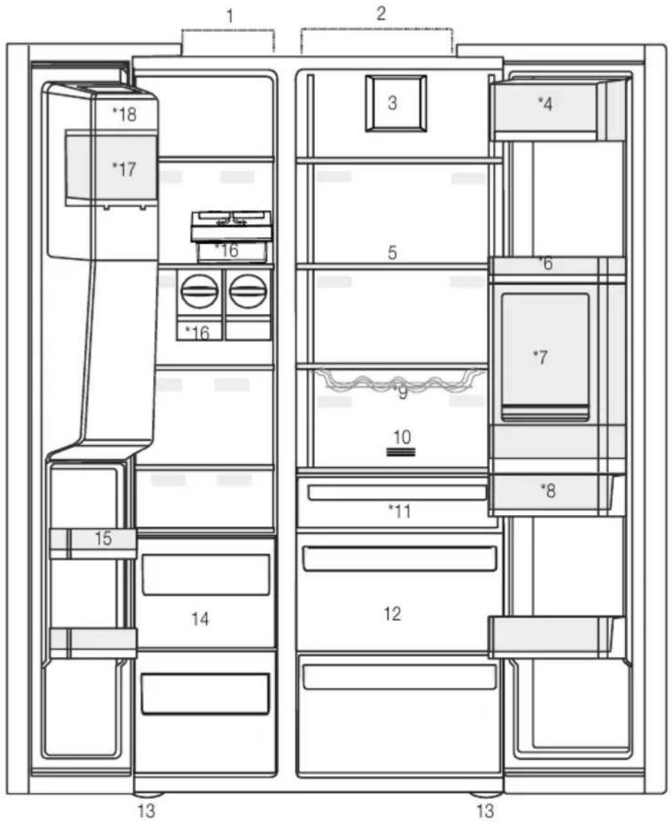 GRUNDIG GSBS13320FGB - Kyl - 1