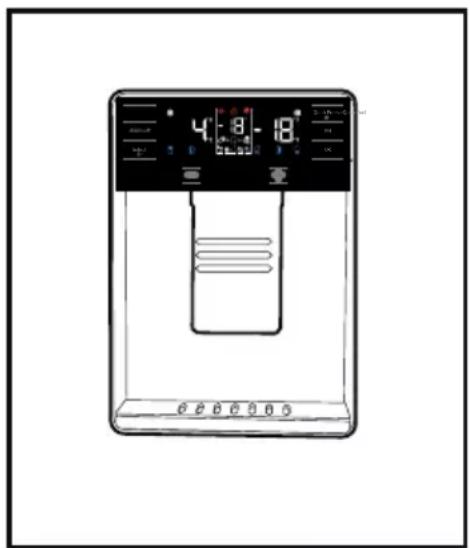 GRUNDIG GQN21220X - Dispensador de agua en la puerta (en algunos modelos) - 1